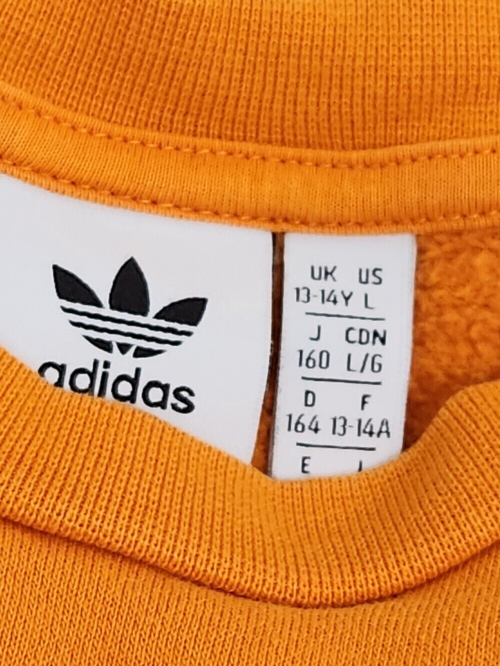 adidas Original Trefoil Logo Crewneck Sweater. 14 - Picture 6 of 6